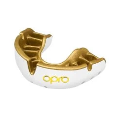 Opro Gold Level Mouthguard – White