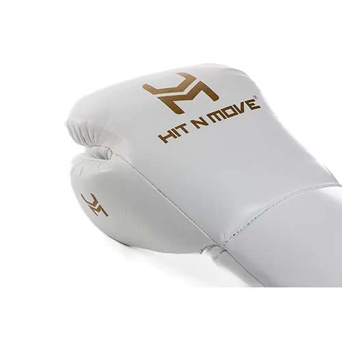 Hit N Move Lace Up Pro Balance – White/Gold 4 Hit N Move Lace Up Pro Balance – White/Gold - Image 2