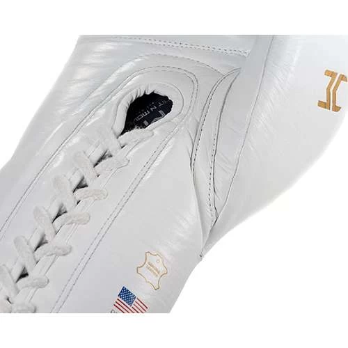 Hit N Move Lace Up Pro Balance – White/Gold 5 Hit N Move Lace Up Pro Balance – White/Gold - Image 3