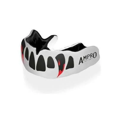 Ampro Custom Dentist Performance White Mouth Guard – Vampire Fangs 3 Ampro Custom Dentist Performance White Mouth Guard – Vampire Fangs
