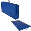 Cannons UK Foldable Gymnastics Mat (Carry Handles) Blue – 8ft X 4ft X 50mm -Knockout Deals on Boxing Gear BFJKHG