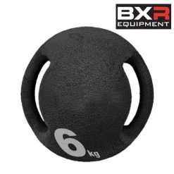 BXR Medicine Ball With Handles Set Of 4 – [5kg, 6kg, 7kg, 8kg] -Knockout Deals on Boxing Gear BXR6kgMedicineBall