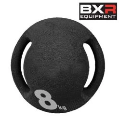 BXR Medicine Ball With Handles Set Of 4 – [5kg, 6kg, 7kg, 8kg] -Knockout Deals on Boxing Gear BXR8kgMedicineBall
