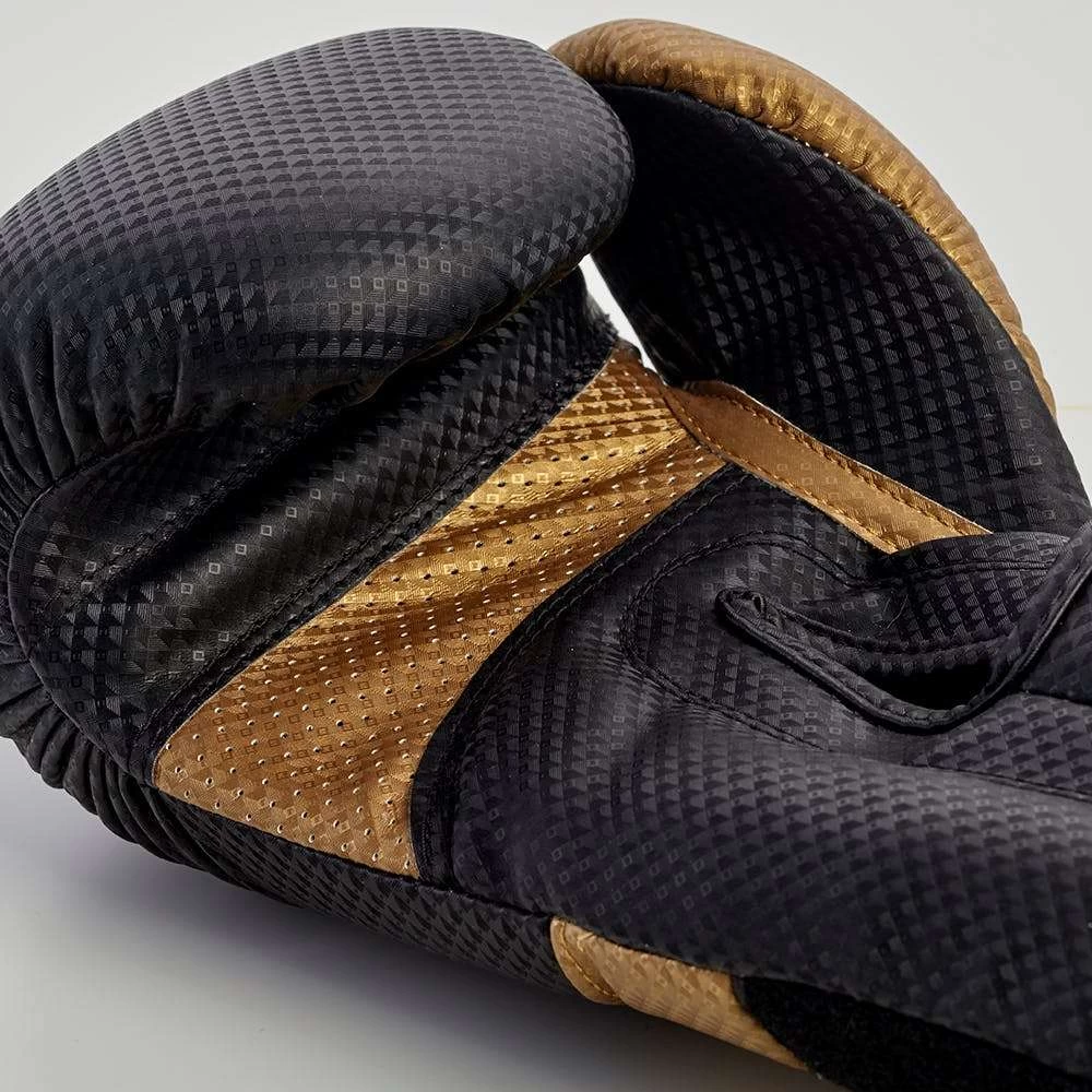 Blitz Centurion Boxing Gloves – Black/Gold 4 Blitz Centurion Boxing Gloves – Black/Gold - Image 2