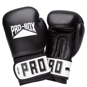 Pro-Box Club Essentials Leather Gloves – Black 3 Pro-Box Club Essentials Leather Gloves – Black