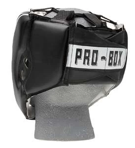 Pro-Box Club Essentials Headguard – Black/White 4 Pro-Box Club Essentials Headguard – Black/White - Image 2
