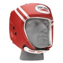 Pro-Box Club Essentials Headguard – Red/White