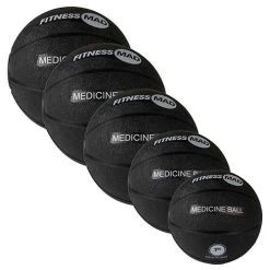 Fitness-Mad Fitness Mad Rubber Medicine Balls [1kg-5kg]