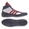 Adidas Havoc K-Lace Ring Shoe – Grey/Red/White -Knockout Deals on Boxing Gear GZ8451 copy 1