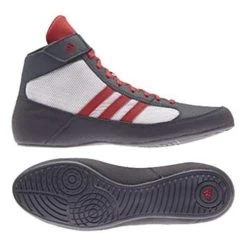 Adidas Havoc K-Lace Ring Shoe – Grey/Red/White
