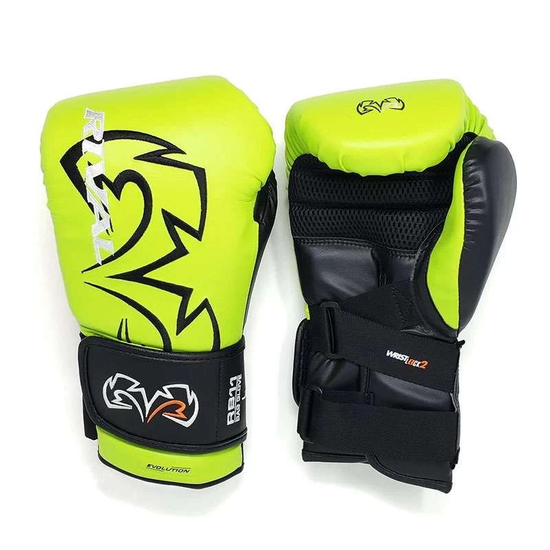 Rival RB11 Evolution Sparring Double Strap Bag Glove – Lime 4 Rival RB11 Evolution Sparring Double Strap Bag Glove – Lime - Image 2