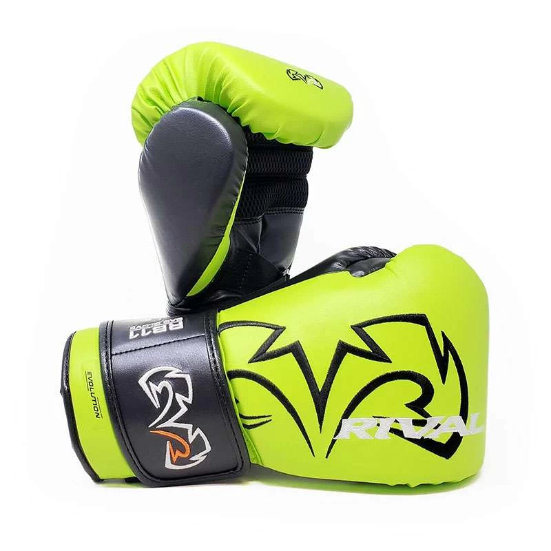 Rival RB11 Evolution Sparring Double Strap Bag Glove – Lime 3 Rival RB11 Evolution Sparring Double Strap Bag Glove – Lime