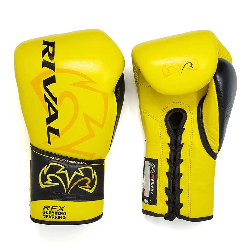 Rival RFX-Guerrero Sparring Gloves HDE-F – Yellow 4 Rival RFX-Guerrero Sparring Gloves HDE-F – Yellow - Image 2