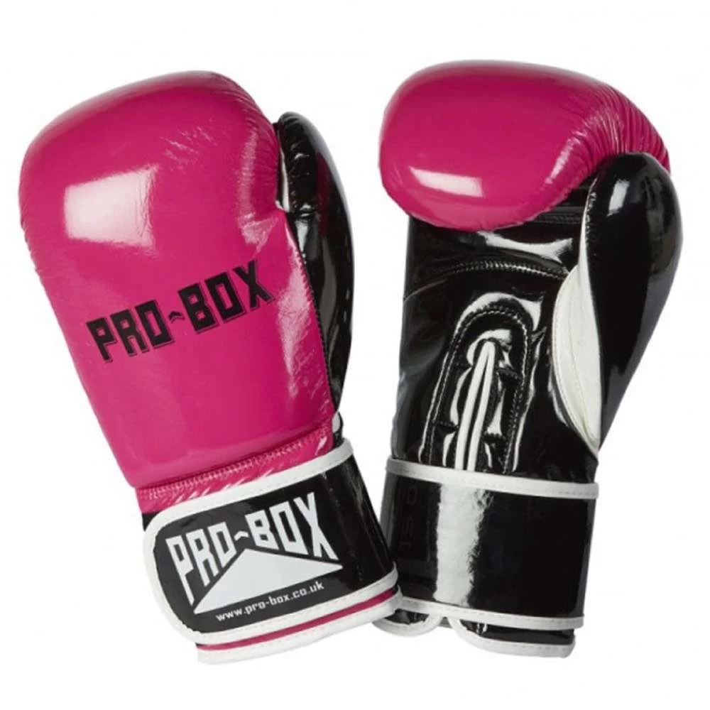Pro-Box Club Spar Gloves – Pink/Black 8oz 3 Pro-Box Club Spar Gloves – Pink/Black 8oz