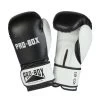 Pro-Box Club Spar Gloves – Black/White -Knockout Deals on Boxing Gear Pro Box Club Spar Gloves BlackWhite 1
