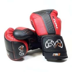Rival RB10 Intelli Shock Bag Glove – Blue/Black -Knockout Deals on Boxing Gear RB10 2 red 3
