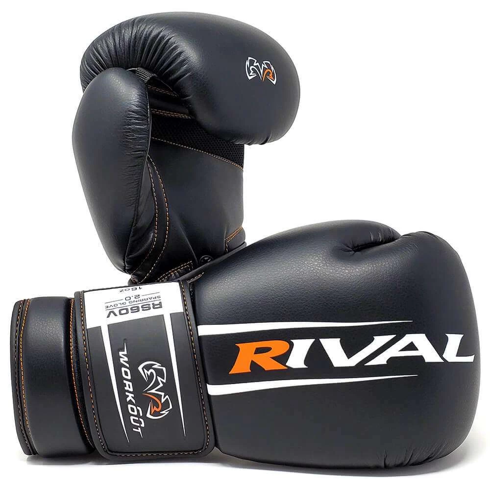 Rival RS60V Workout Sparring Gloves 2.0 – Black 3 Rival RS60V Workout Sparring Gloves 2.0 – Black