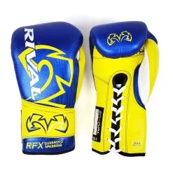 Rival RFX-Guerrero Lace Up Sparring Gloves – P4P Edition 7 Rival RFX-Guerrero Lace Up Sparring Gloves – P4P Edition -Knockout Deals on Boxing Gear Rival RFX Guerrero Lace Up Sparring Gloves P4P Edition BlueYellow2