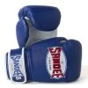 Sandee Junior Authentic Synthetic Leather Boxing Glove – Blue/White -Knockout Deals on Boxing Gear SANDEEBLUEKIDS