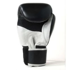 Sandee Cool-Tec Leather Sparring Glove – Black/Gold/White 7 Sandee Cool-Tec Leather Sparring Glove – Black/Gold/White -Knockout Deals on Boxing Gear SandeeCoolTecVelcroBlackGoldWhiteLeatherBoxingGloveBack