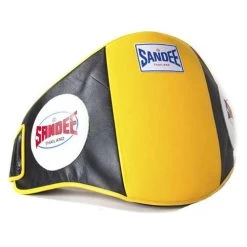Sandee Leather Belly Pad – Yellow/Black