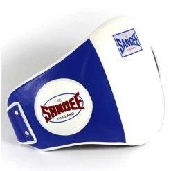 Sandee Leather Belly Pad – Blue/White