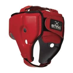 Sting AIBA Competition Boxing Head Guard – Blue -Knockout Deals on Boxing Gear Sting Red HG 2 1