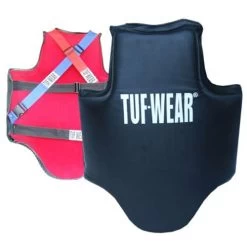 Tuf Wear Ultimate Coaching Body Protector – Black/Red