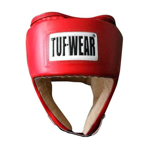 Tuf Wear Junior Open Face Headguard – Red 3 Tuf Wear Junior Open Face Headguard – Red