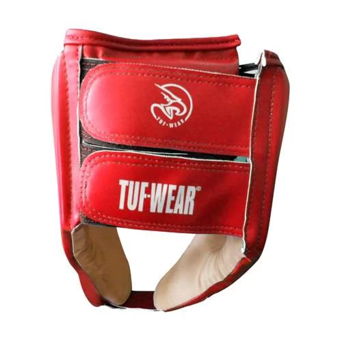 Tuf Wear Junior Open Face Headguard – Red 4 Tuf Wear Junior Open Face Headguard – Red - Image 2