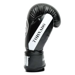 Tuf Wear Tornado Junior/Kids Safety Spar Gloves – Black/White -Knockout Deals on Boxing Gear TW12245 Black Tuf Wear Tornado Kids Safety Spar Gloves F3 copy