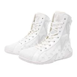 Venum Elite Evo Monogram Boxing Boot – White