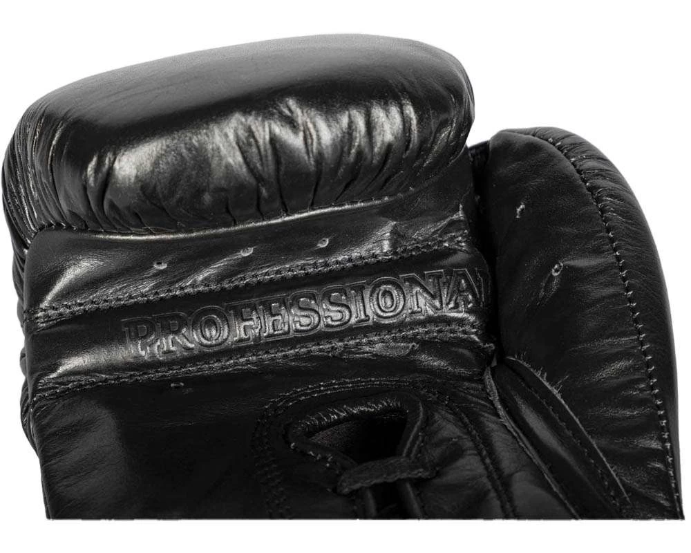 Paffen Sport Pro Mexican Lace Up Sparring Gloves – Black 4 Paffen Sport Pro Mexican Lace Up Sparring Gloves – Black - Image 2