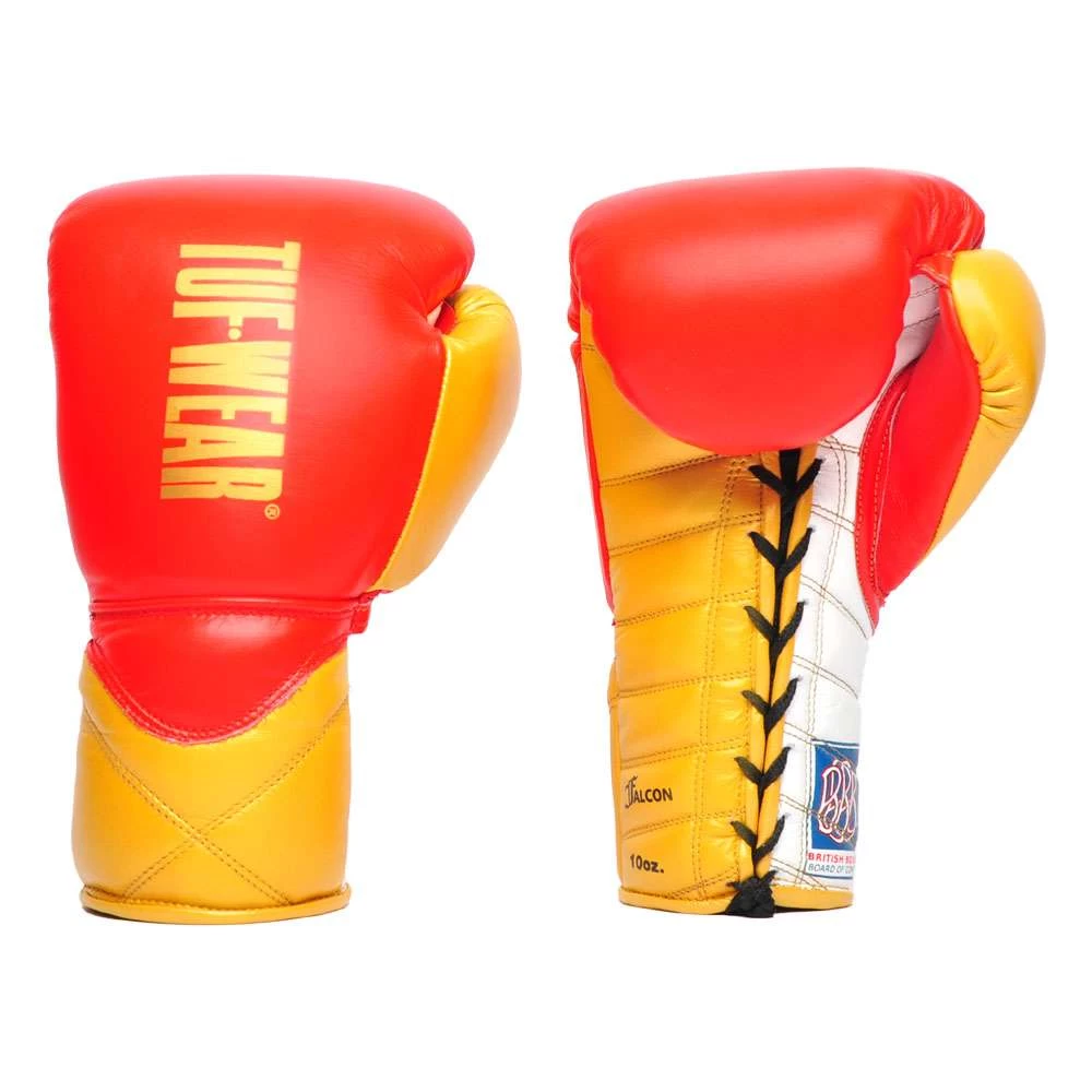 Tuf Wear Falcon Contest Glove BBofC Approved – Red/Gold 3 Tuf Wear Falcon Contest Glove BBofC Approved – Red/Gold