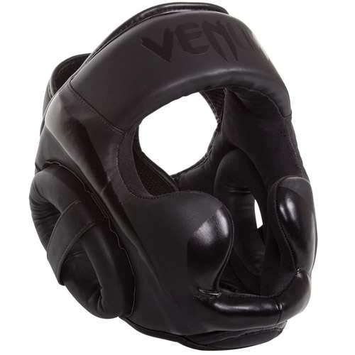 Venum Elite Cheek Headguard – Black/Gold 4 Venum Elite Cheek Headguard – Black/Gold - Image 2