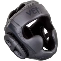 Venum Elite Cheek Headguard – White/Black -Knockout Deals on Boxing Gear VENUMELITEHEADGEARsilver 2