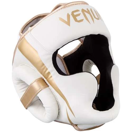 Venum Elite Cheek Headguard – Black/White 9 Venum Elite Cheek Headguard – Black/White - Image 7
