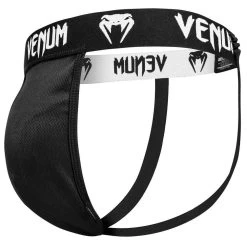 Venum Challenger Groin Guard Support – Black/White -Knockout Deals on Boxing Gear Venum Challenger Groin Guard Support