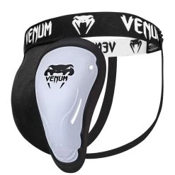 Venum Challenger Groin Guard Support – Black/White
