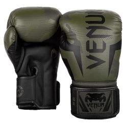 Venum Elite Boxing Gloves – Khaki/Camo