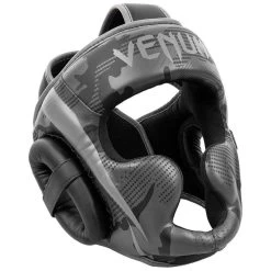 Venum Elite Cheek Head Guard – Black/Dark Camo