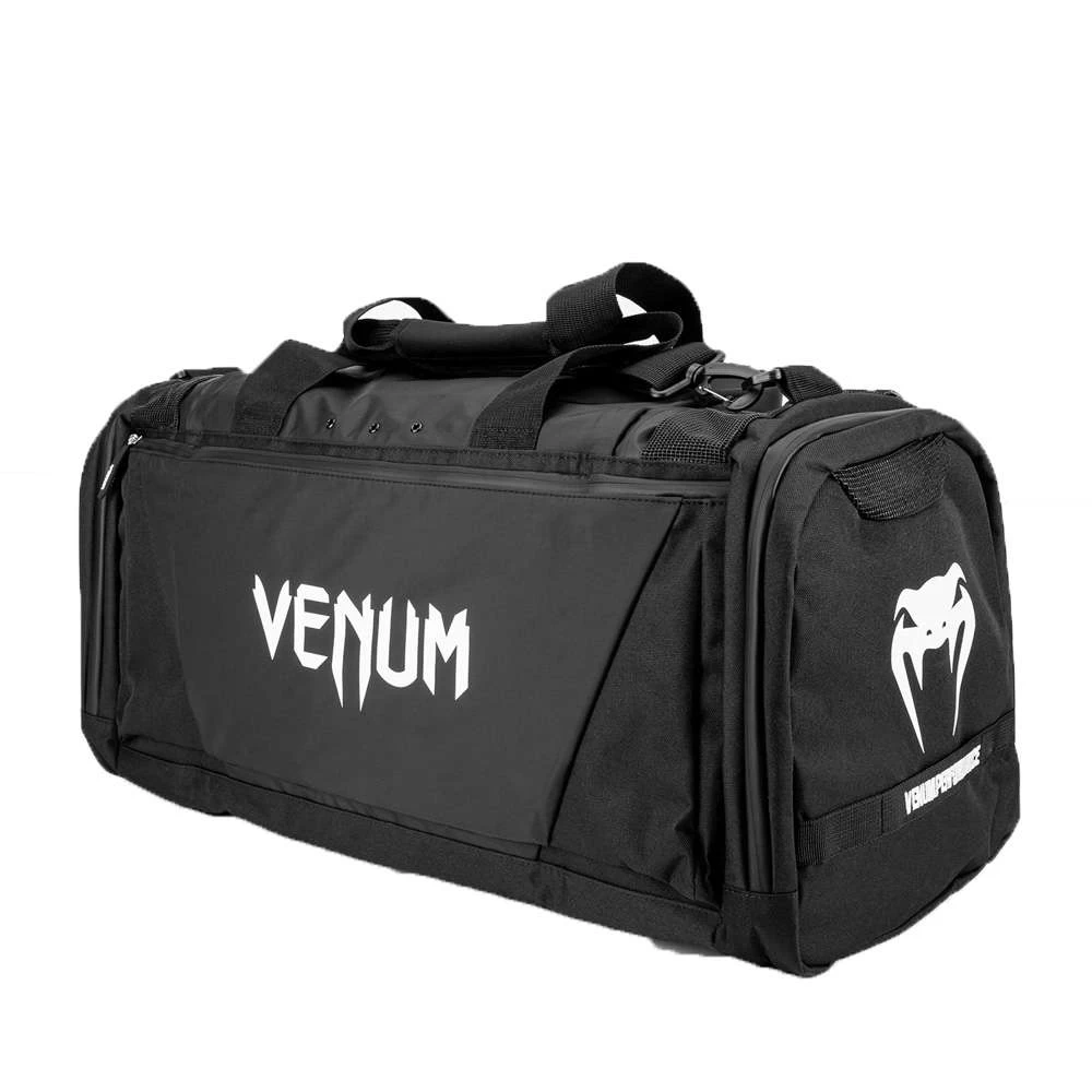Venum Trainer Lite EVO Sports Bags – Black/White 5 Venum Trainer Lite EVO Sports Bags – Black/White - Image 3