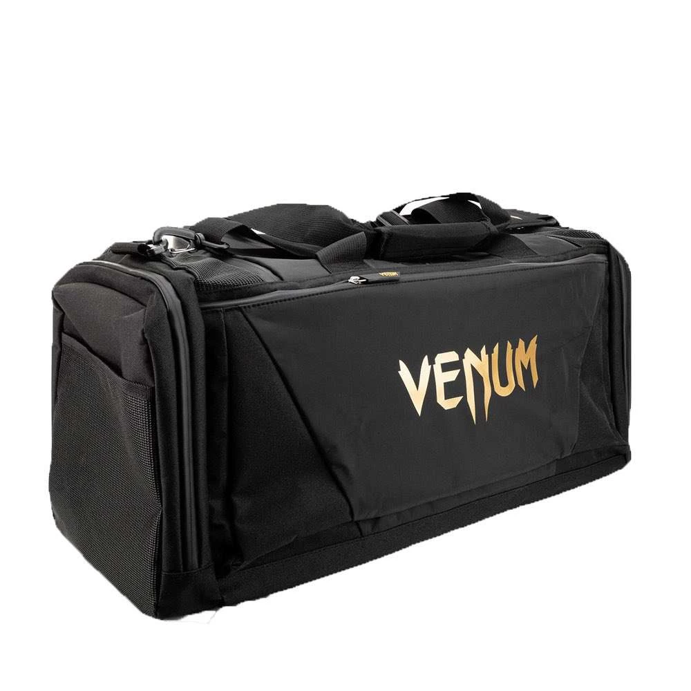 Venum Trainer Lite EVO Sports Bags – Black/Gold 4 Venum Trainer Lite EVO Sports Bags – Black/Gold - Image 2