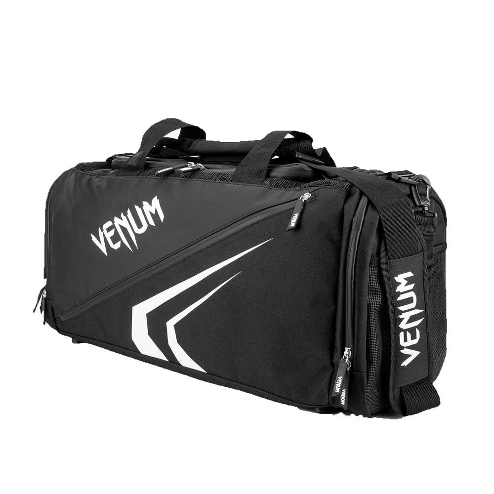 Venum Trainer Lite EVO Sports Bags – Black/White 3 Venum Trainer Lite EVO Sports Bags – Black/White