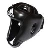 Adidas Junior ‘ROOKIE’ Head Guard – Black -Knockout Deals on Boxing Gear adidas Rookie head guard black ADIBH01BLK01