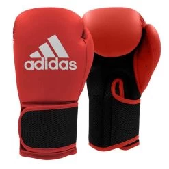 Adidas Hybrid 25 Boxing Gloves -Knockout Deals on Boxing Gear adih25 red 08