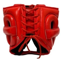 Adidas AdiStar Pro Head Guard – Red/White -Knockout Deals on Boxing Gear adiphg01 red back copy