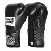 Paffen Sport Pro Mexican Lace Up Sparring Gloves – Black