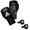 Adidas Performer Glove + 2.5m Hand Wrap Boxing Set 1 Adidas Performer Glove + 2.5m Hand Wrap Boxing Set -Knockout Deals on Boxing Gear blackadidaswraps