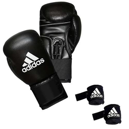 Adidas Performer Glove + 2.5m Hand Wrap Boxing Set 3 Adidas Performer Glove + 2.5m Hand Wrap Boxing Set